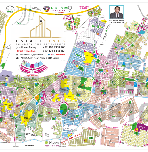 DHA PHASE 9 MAP-1